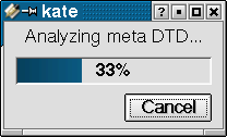 [Meta DTD parsing dialoogvenster]